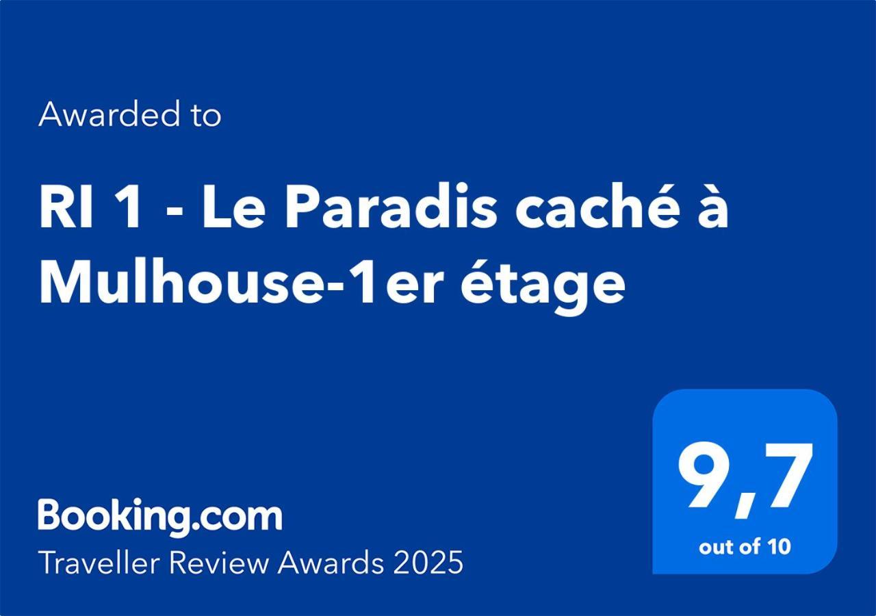 Ri 1 - F3 Le Paradis Cache A Mulhouse-1 A 5 Personnes Kültér fotó